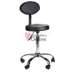 Scaun pentru salon cu spatar model BH 7289 negru